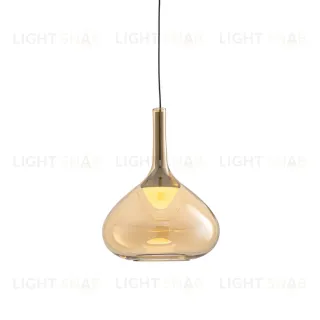 Подвесной светильник MD25001005-1A brass/amber MD25001005-1A brass/amber