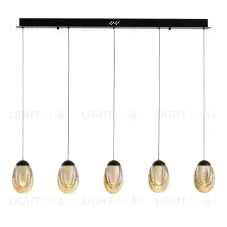 Подвесной светильник MD25090022-5B matt black/champagne MD25090022-5B matt black/champagne