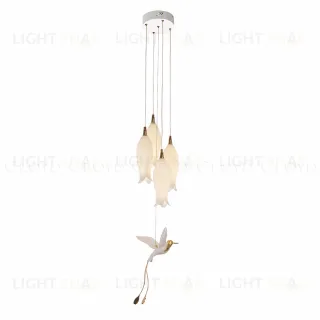 Подвесной светильник Cloyd ARGANA P4 / керамика - E14 - белый (арт.11246)  11246