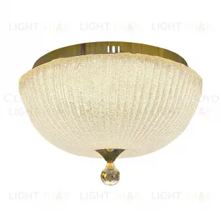  Потолочный светильник Cloyd THEATER FM1 / Ø40 см - золото (арт.11511)  11511