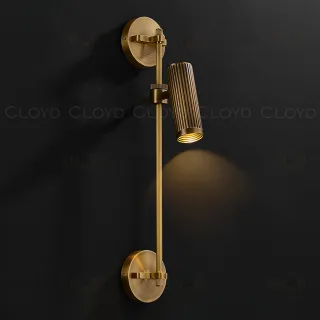  Бра Cloyd METODA-A W1 / выс. 55 см - латунь темная (арт.20461)  20461