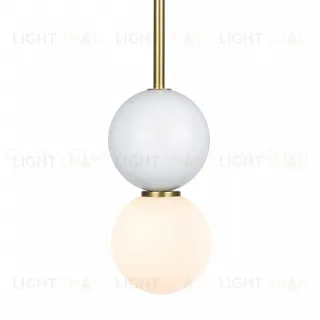  Подвесной светильник Cloyd AUSTA-C P1 / латунь - белый мрамор (арт.11622)  11622