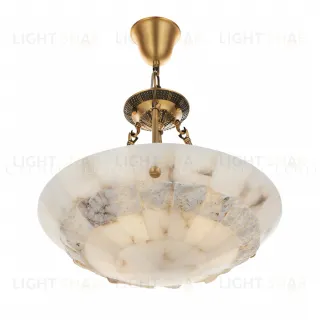  Люстра Cloyd TELEMACH C5 / Ø50 см - алебастр - латунь (арт.12346)  12346
