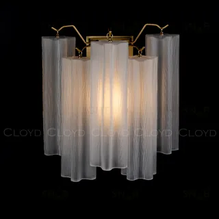  Бра Cloyd ANNO-C W1 / выс. 29 см - латунь светл. - белое матовое стекло (арт.20468)  20468