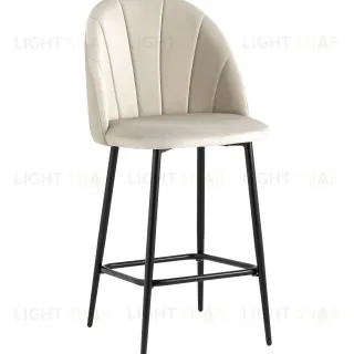 Стул полубарный Логан SN велюр бежевый УТ000042210