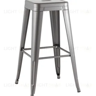 Стул барный TOLIX серебристый матовый KD УТ000042110
