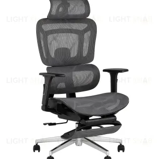 Кресло офисное TopChairs Nimbus серый УТ000041778