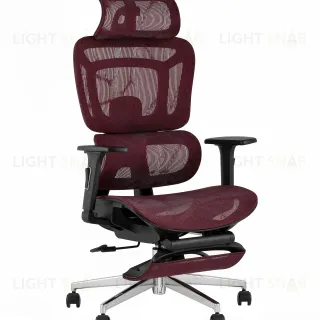 Кресло офисное TopChairs Nimbus бордовый УТ000041779