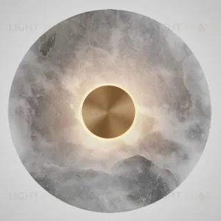 leia01, Настенный светильник Leia D20, brass 3000К leia01