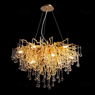 Люстра BIJOUT D 600 золото BIJOUT-D-600