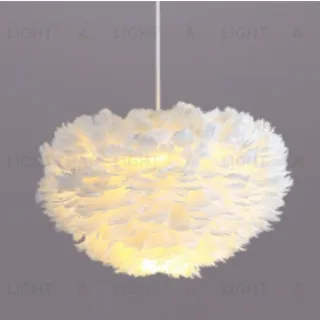 Подвесной светильник Aerial 50см белый LSPDL2003-50w