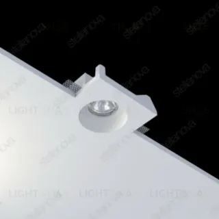 SN006  Встраиваемый потолочный гипсовый светильник Izar Flat SN006