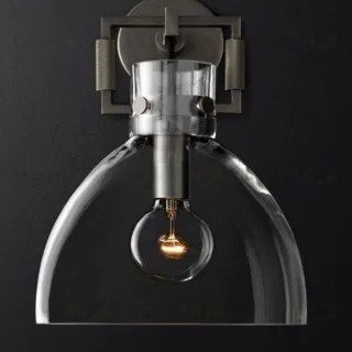 Настенный светильник Globe Balcony В/Черный/25*35  W698BB Globe_Balcony