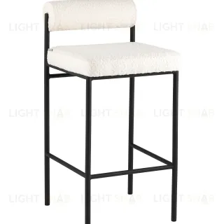 Стул полубарный Балла букле молочный УТ000041907