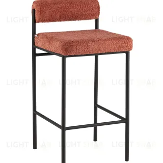 Стул полубарный Балла букле коралловый УТ000041908