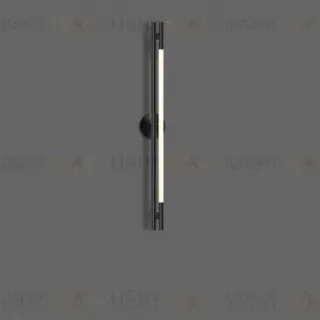 Настенный  светильник Leto wall black "L" H137см, черный Leto wall black
