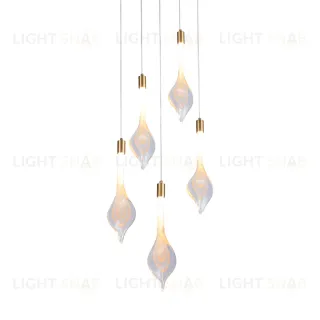 Подвесной светильник P98066-5 antique brass P98066-5 antique brass