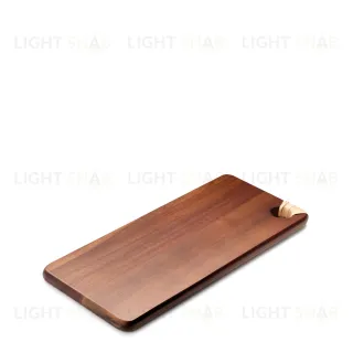 Sardis Сервировочная доска из древесины акации и ротанга 35 x 15 см 262061