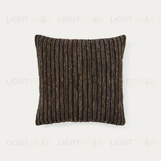 Чехол на подушку Anir из разноцветного шелка и хлопка 45 x 45 см 210710