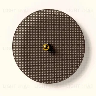 Бра Tan Tan A1053/5 см золотой металл + 1125/90 см черный ротанг  118947