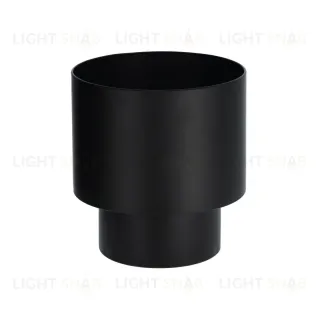 Кашпо для цветов Mash из черного металла Ø 28 см 102147