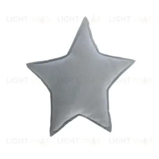 Подушка Noor в форме звезды синяя 44 x 30 см 091964