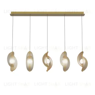 Подвесной светильник MD24030035-5B brass/amber MD24030035-5B brass/amber