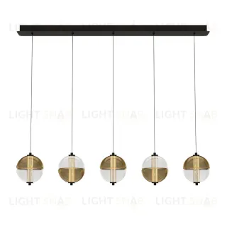 Подвесной светильник MD24022079-5B black/amber MD24022079-5B black/amber