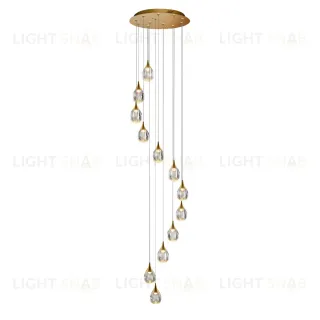 Подвесной светильник MD24001004-12A gold/clear MD24001004-12A gold/clear