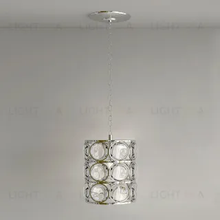  Подвесной светильник Cloyd VALENT P1 / Ø22 см - хром (арт.10580)  10580