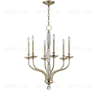  Люстра Cloyd EGGLETON C6 / Ø70 см - латунь (арт.10853)  10853