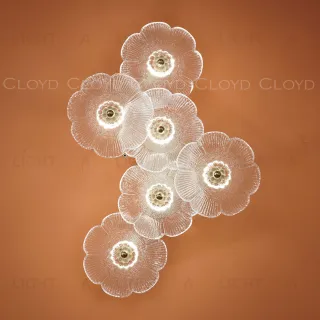  Бра Cloyd SHAMBALA-C W6 / выс. 48 см - золото (арт.20424)  20424