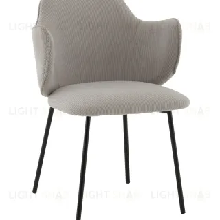 Стул Джиннет велюр светло-серый УТ000041755