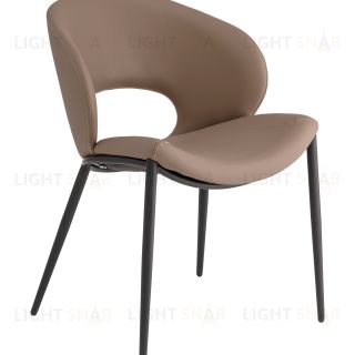 Стул Вивьен экокожа светло-коричневый УТ000040868