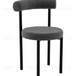 Стул обеденный Флорео букле темно-серый УТ000041335