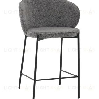 Стул полубарный Тисдейл букле темно-серый УТ000041696