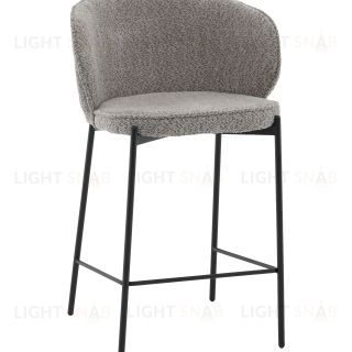 Стул полубарный Тисдейл букле серый УТ000041695