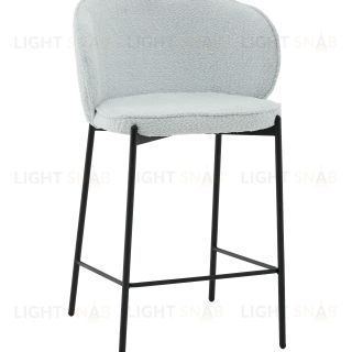 Стул полубарный Тисдейл букле светло-голубой УТ000041692