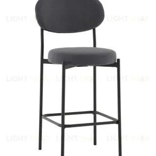 Стул Полубарный Бриф DD велюр тёмно-серый УТ000041517