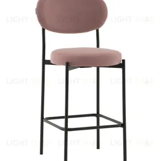 Стул Полубарный Бриф DD велюр пыльно-розовый УТ000041514