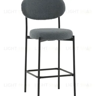 Стул полубарный Бриф DD букле темно-серый УТ000041506