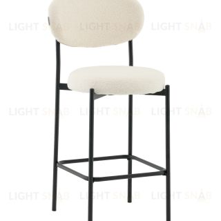 Стул полубарный Бриф DD букле молочный УТ000041504