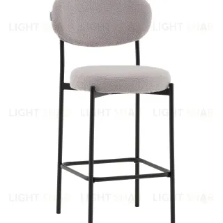 Стул полубарный Бриф DD букле светло-серый УТ000041505