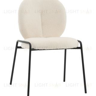 Стул Моллек букле молочный УТ000041520