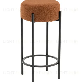 Стул барный Беккет букле терракотовый УТ000041575