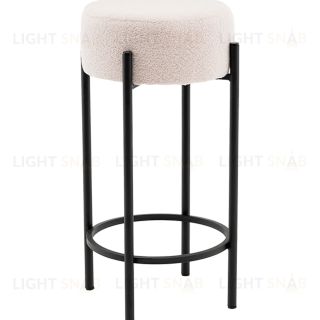 Стул барный Беккет букле бежевый УТ000041576