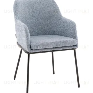 Стул с подлокотниками Кози new ткань букле синий УТ000040877