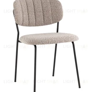 Стул Кэрол без подлокотников букле серый УТ000038525