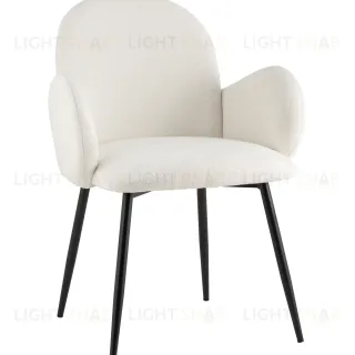 Стул обеденный Wave букле белый УТ000039506