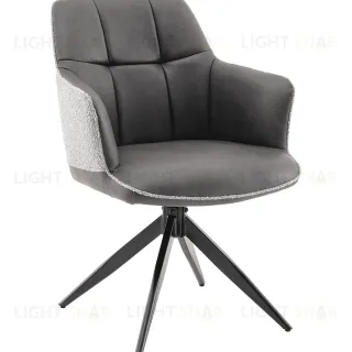 Стул обеденный Naya серый экокожа букле УТ000040789